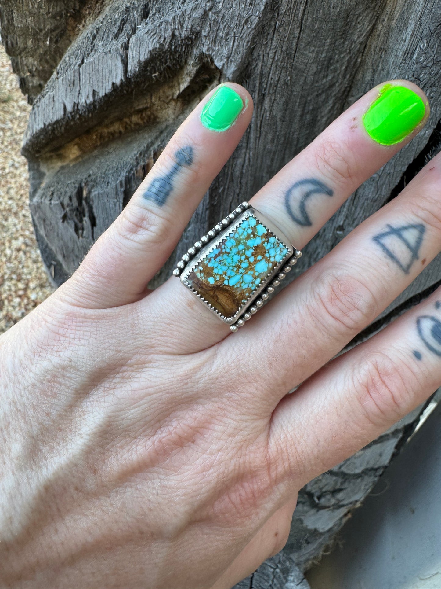 Nevada Turquoise Statement Ring