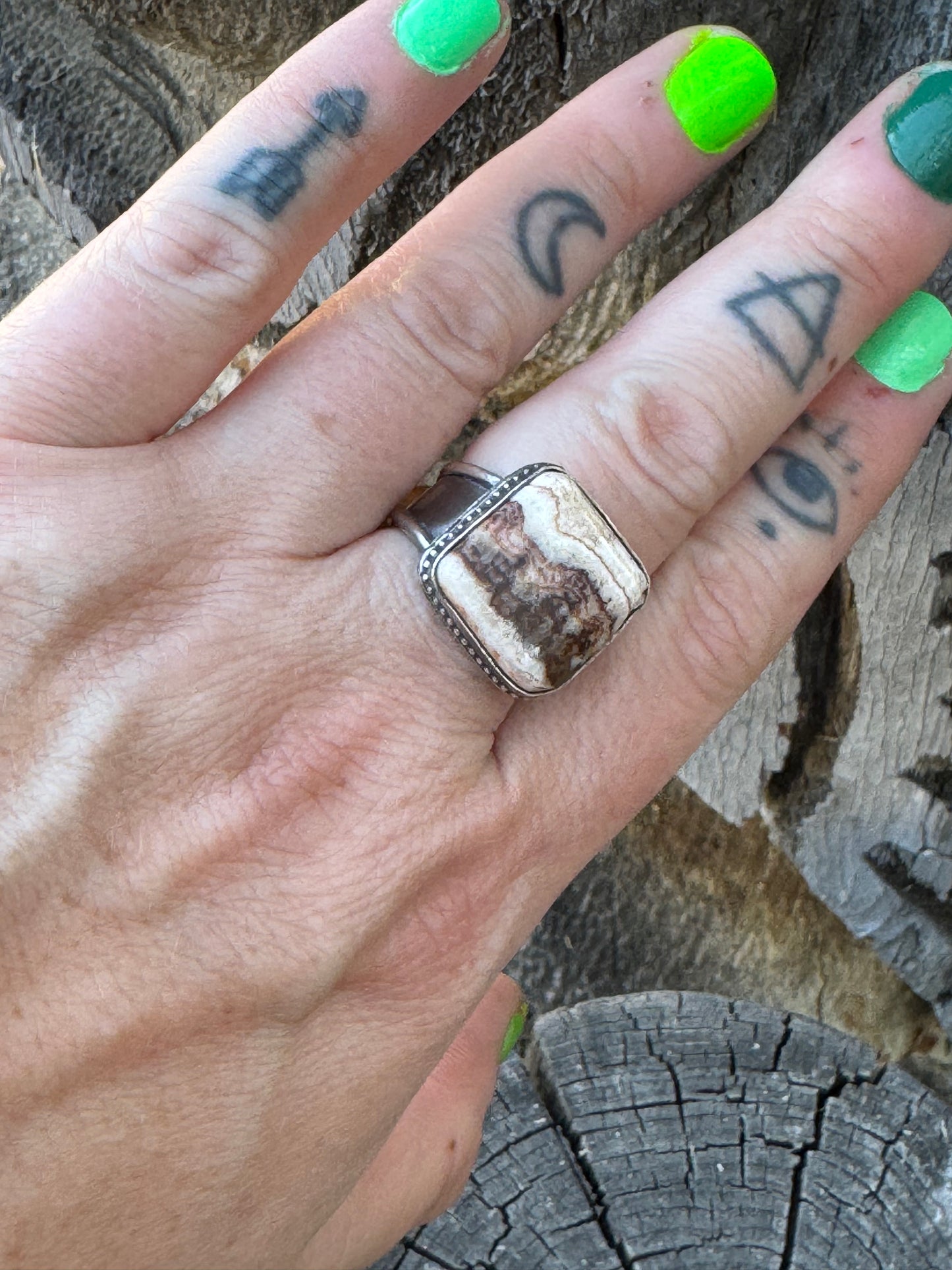 Raw Stone Ring