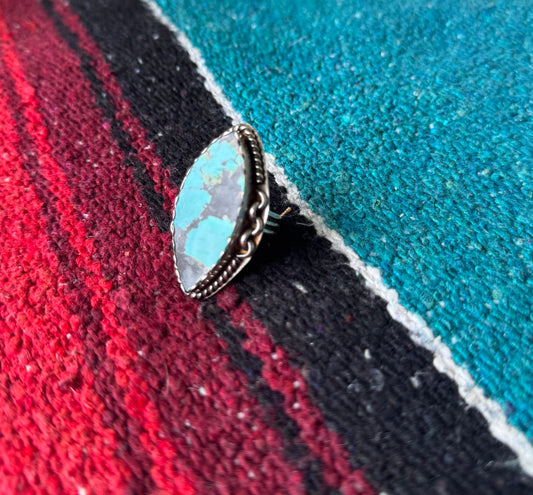 Large Hubei Turquoise Statement Ring