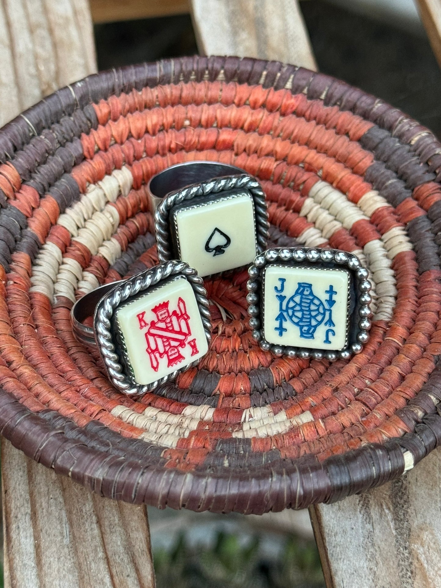 Mini "King" Poker Dice Ring