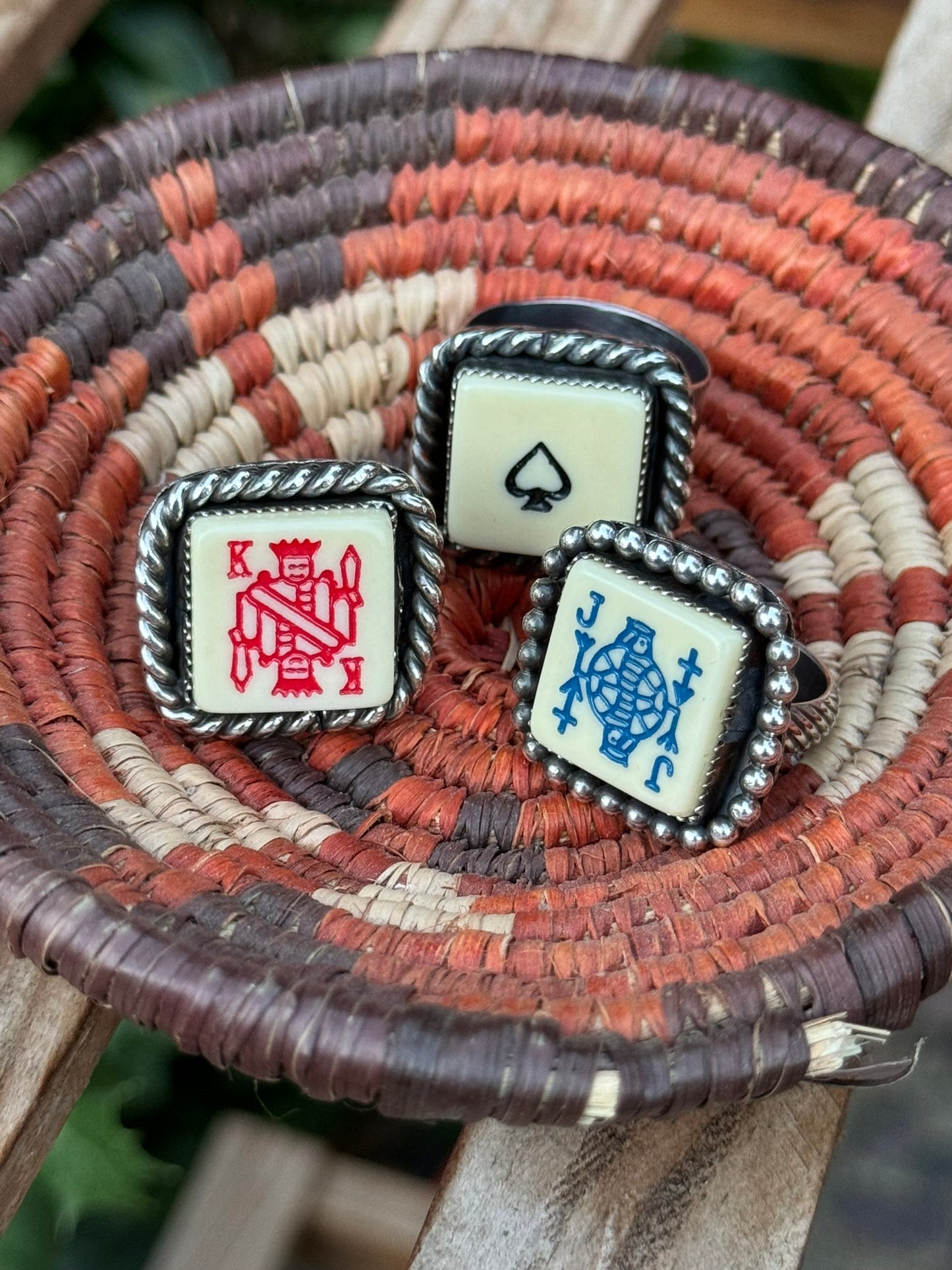 Mini "King" Poker Dice Ring