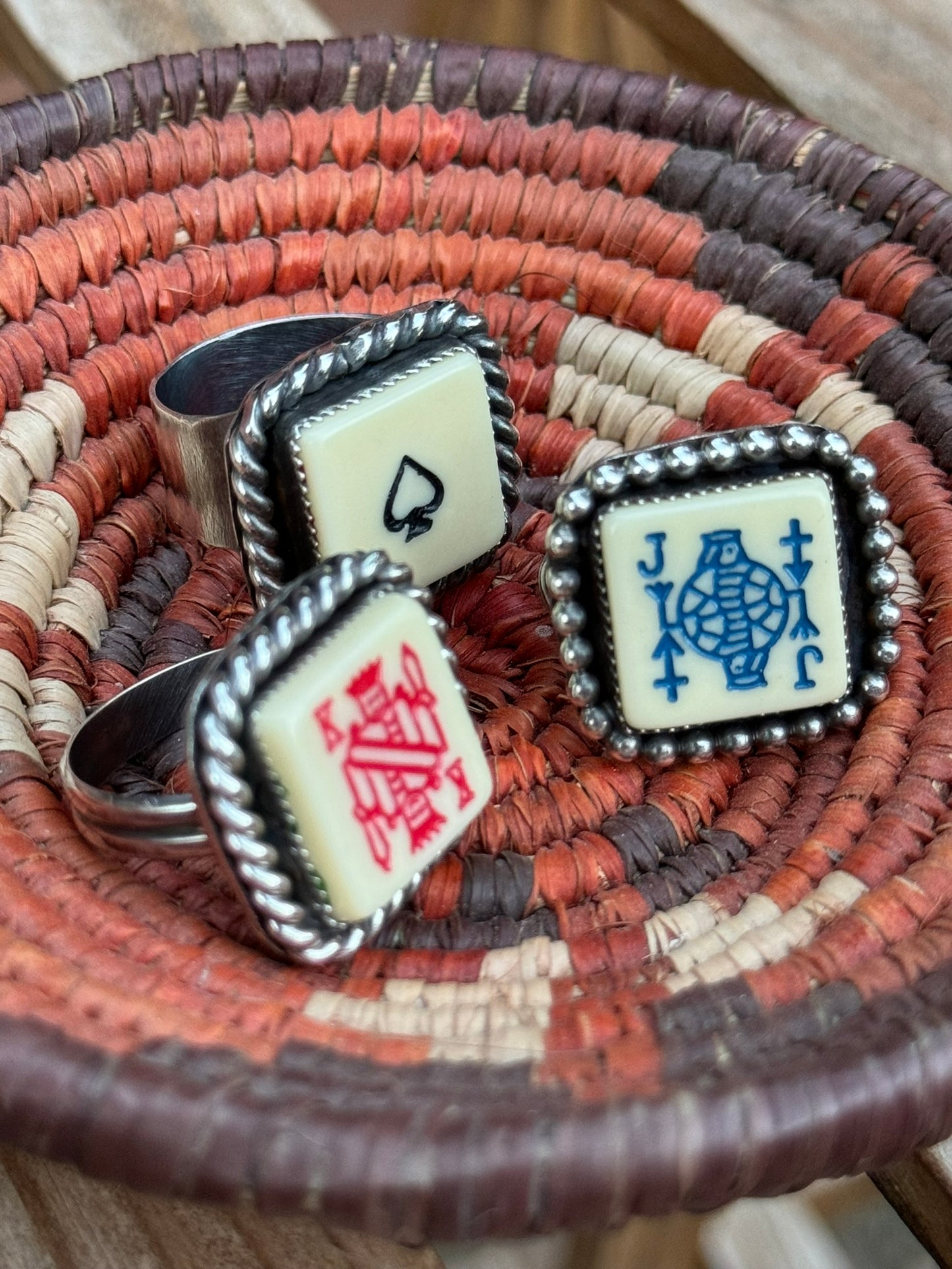 Mini "King" Poker Dice Ring
