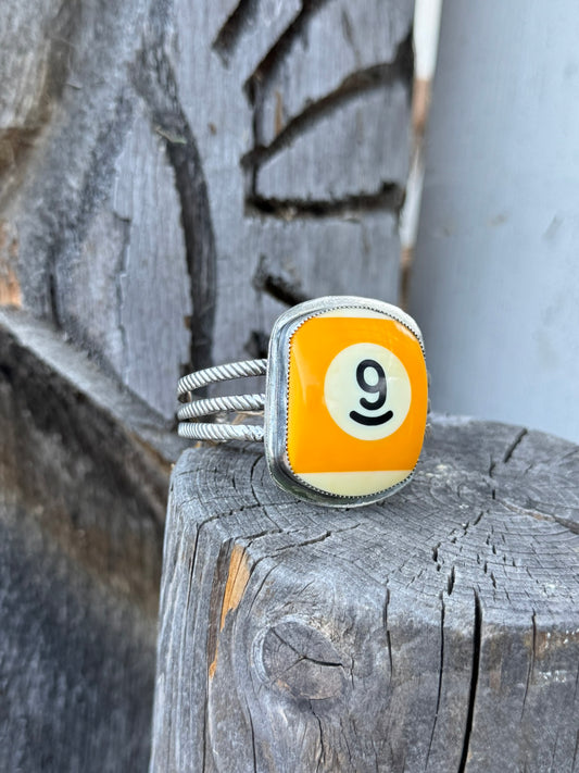 Chunky 9 Ball Cuff