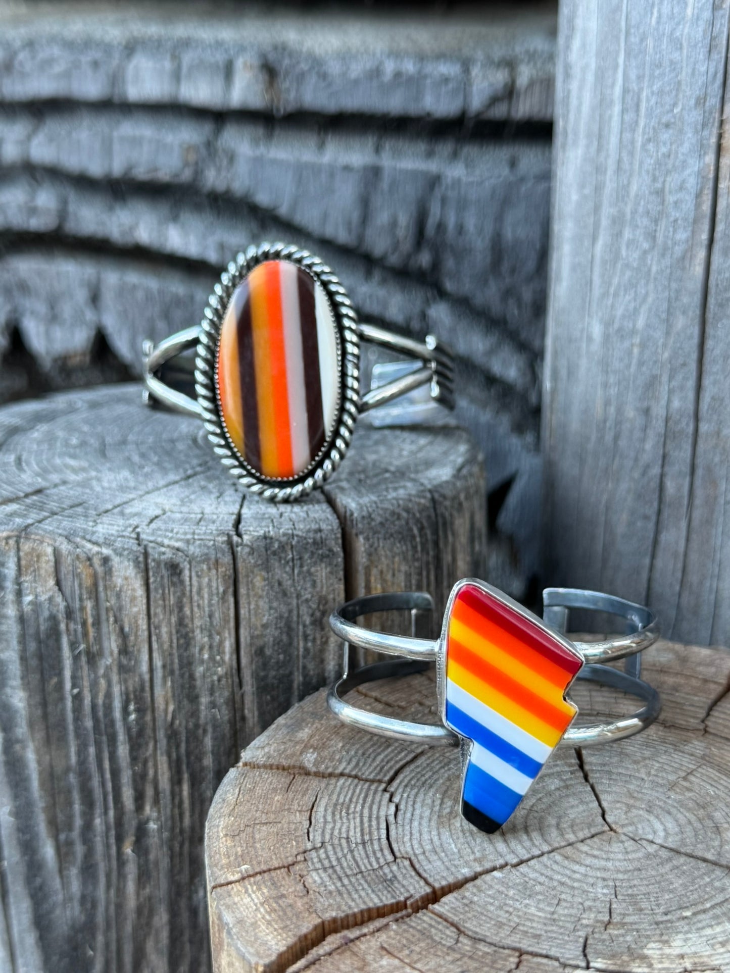 Serape Bolt Cuff