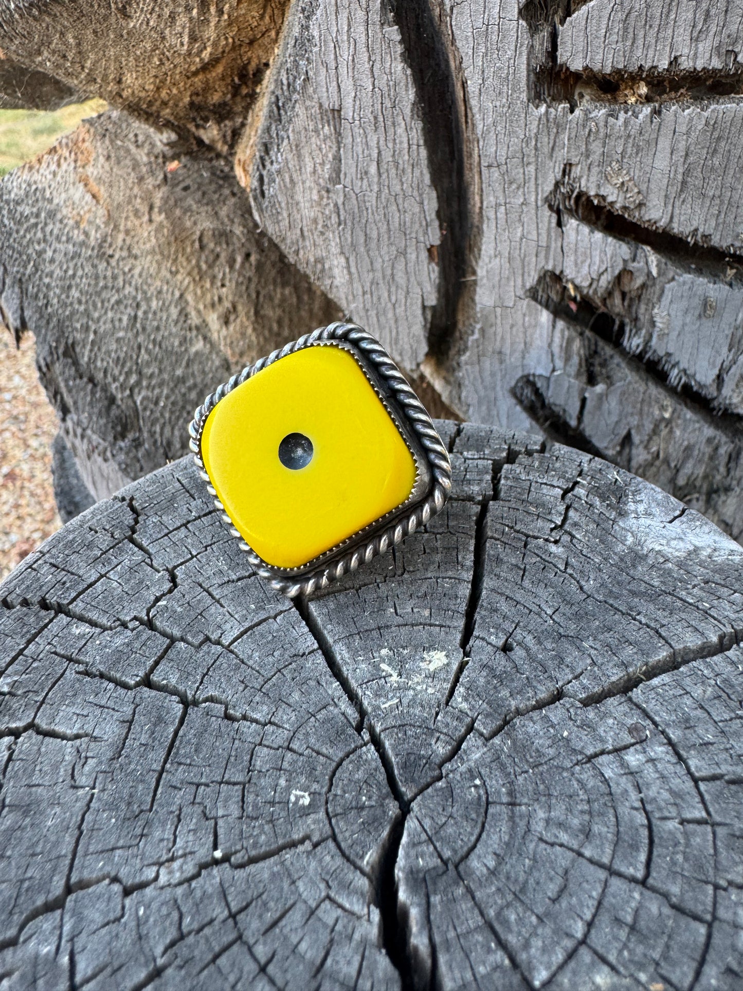 “1” Large Dice Ring