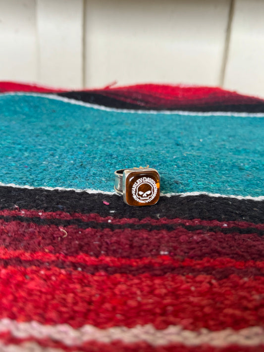 Chunky Harley Davidson Dice Ring