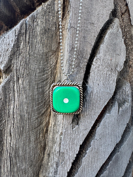 “1” Chunky Dice Necklace