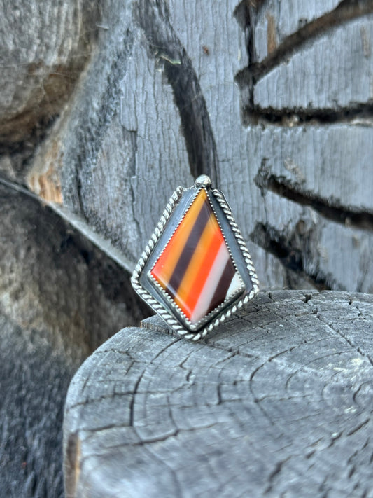Large Serape Statement Ring