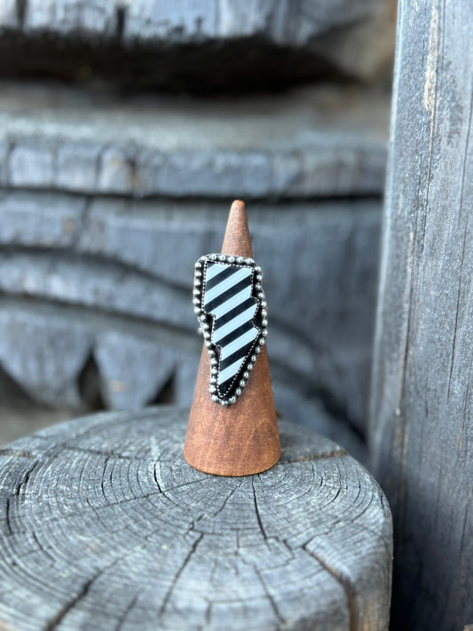 Striped Bolt Ring