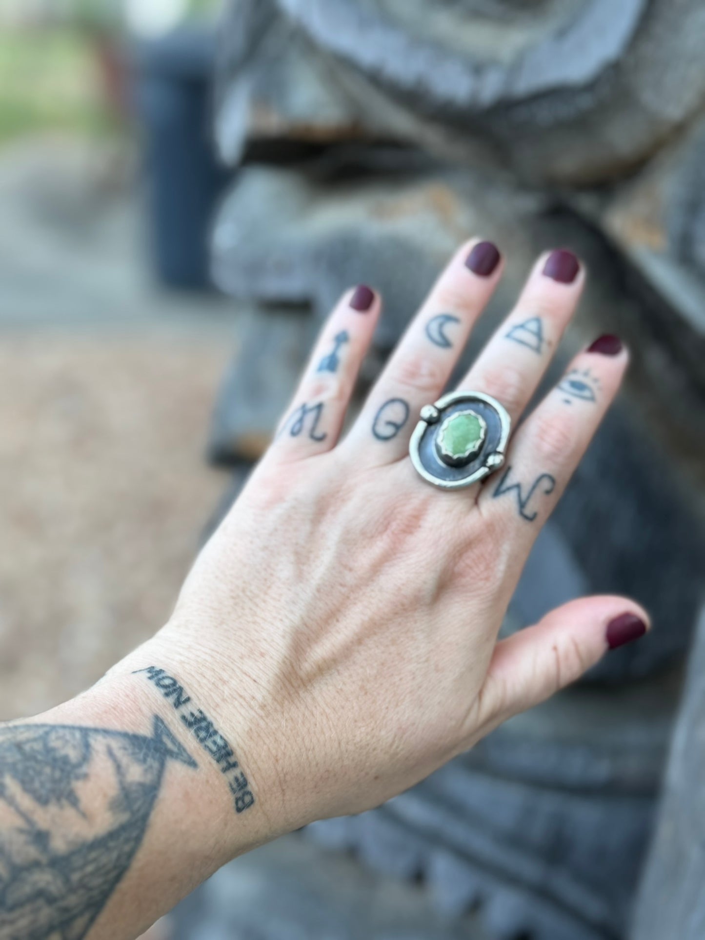 Turquoise Shadowbox Ring