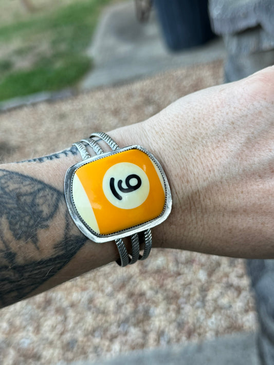 Chunky 9 Ball Cuff